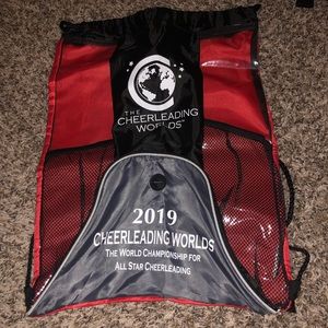 Cheerleading Worlds 2019 string backpack